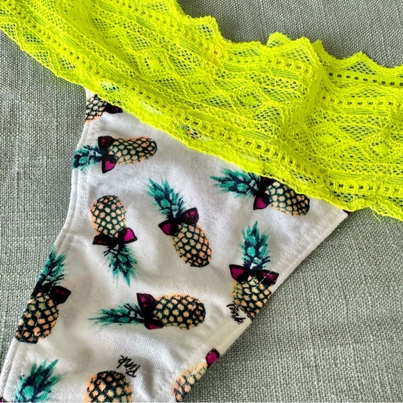 Vintage Victoria’s Secret Pink Extra Low Rise Thong Panty - Picture 2 of 4